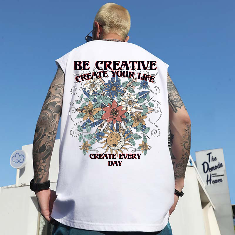 2026 Summer Men's Oversized Big & Tall Tank Tops | Wide-Shoulder Breathable Athletic Loose Sleeveless Tees