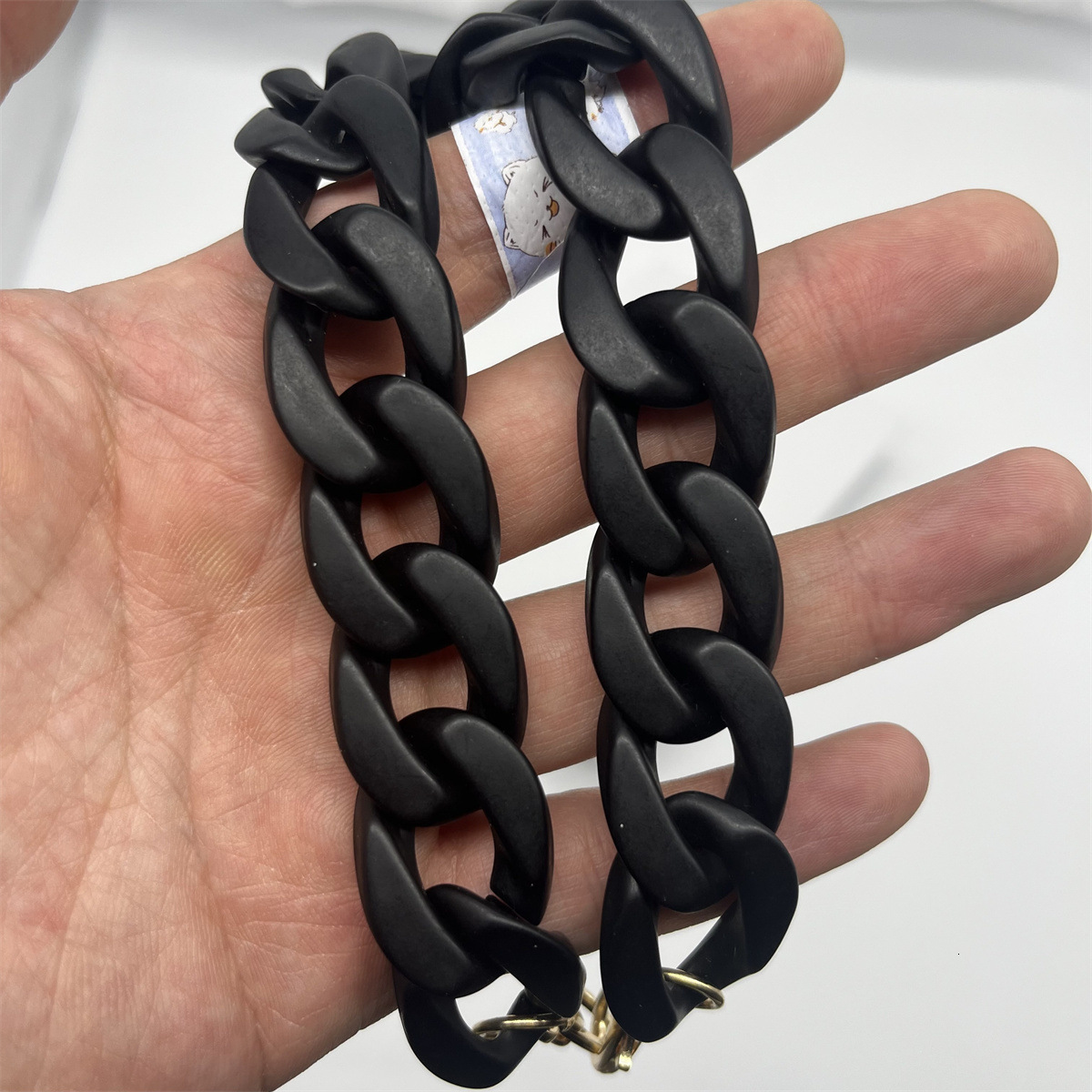 Acrylic Womens Bag Shoulder Straps Acrylic Chain Straps for Purse Handbags Chunky Chain Purse Strap 250709