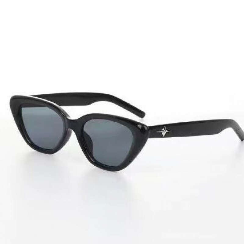 High end fashionable women's sunglasses, universal personalized cat eye sunglasses, European and American style prescription glasses, women'