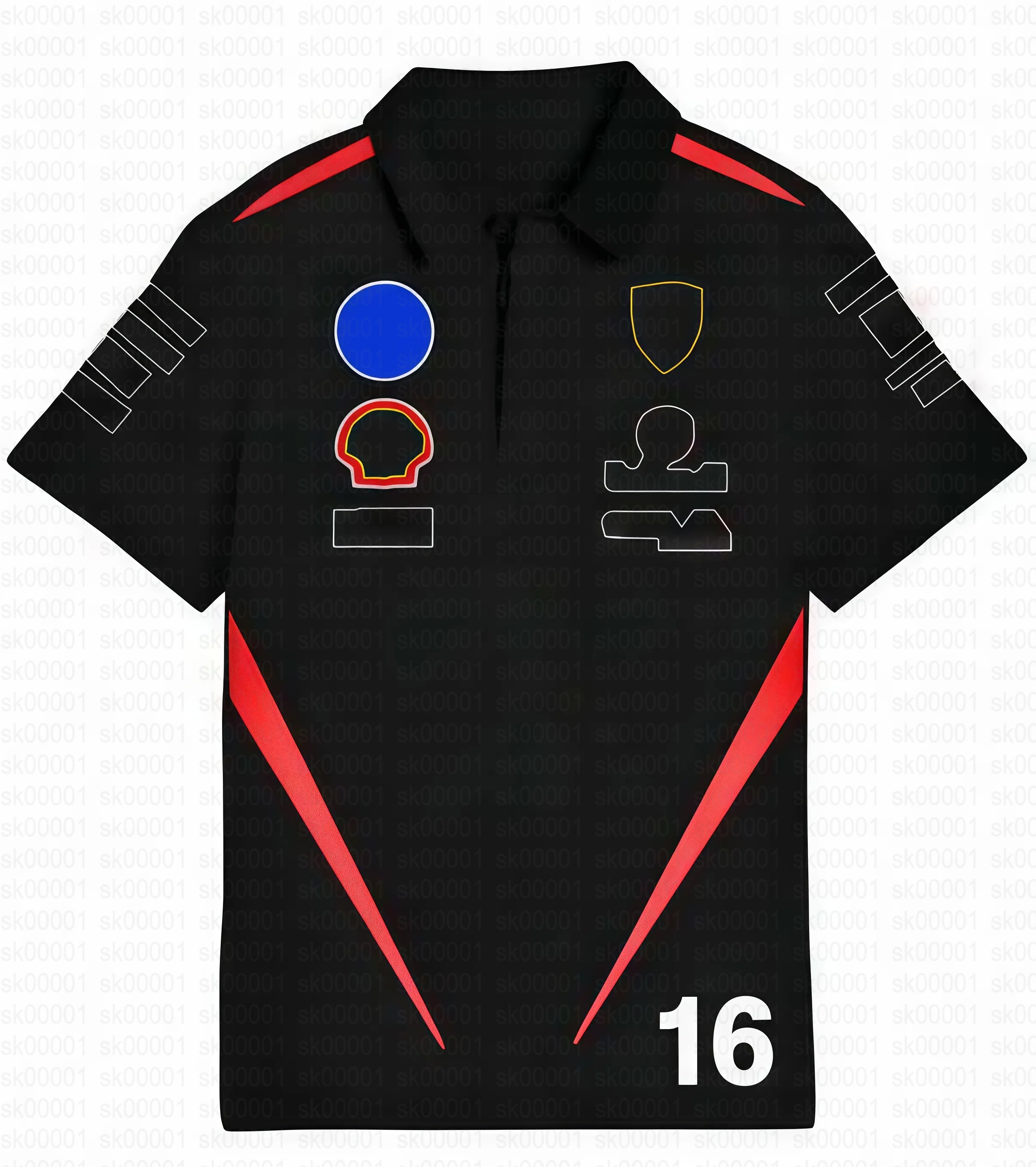 High Quality F12026 Stylish Male Casualwear - Emblazoned with Genuine Racing Brand Logo & Breathable Material