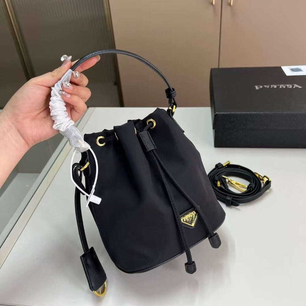 PAADR Designer Luxury Bag Fashion Parachute Fabric Nylon Bucket Women's Messenger New Casual Shoulder Bag Backpack