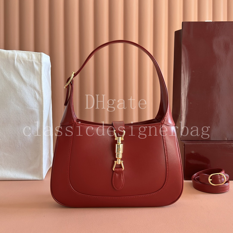 Designer Luxury Shoulder Bag 28CM Women Vintage Underarm Bag Top Quality Genuine Leather Crossbody Bag With Box G636709