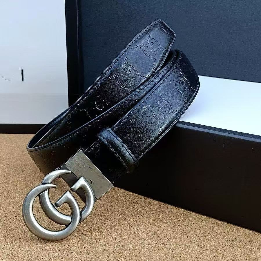 belts designer for Men Women Double sided leather belt Golden guccily Buckle fashion gg guicily guiccly guccc guccily gucciily 3QO5