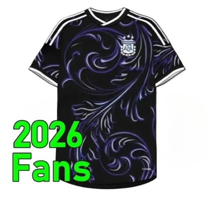 Argentinas Jersey 2026 World Cup Soccer Jerseys Long Sleeves 26 27 GARNACHO DE PAUL Maillot Retro Football Shirts Tops Men Kit Kids Goalkeeper Trainin
