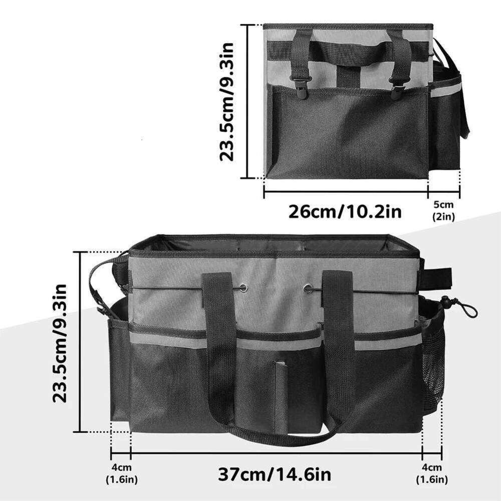 Large with Handle Caddy Organizer Detachable Divider Kitchen Cleaning Supplies Storage Bag