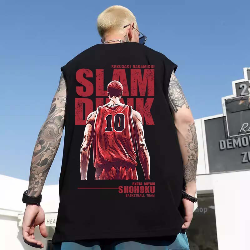 2026 Summer Men's Basketball Tank Tops | Quick-Dry Breathable Oversized Athletic Sleeveless Tees