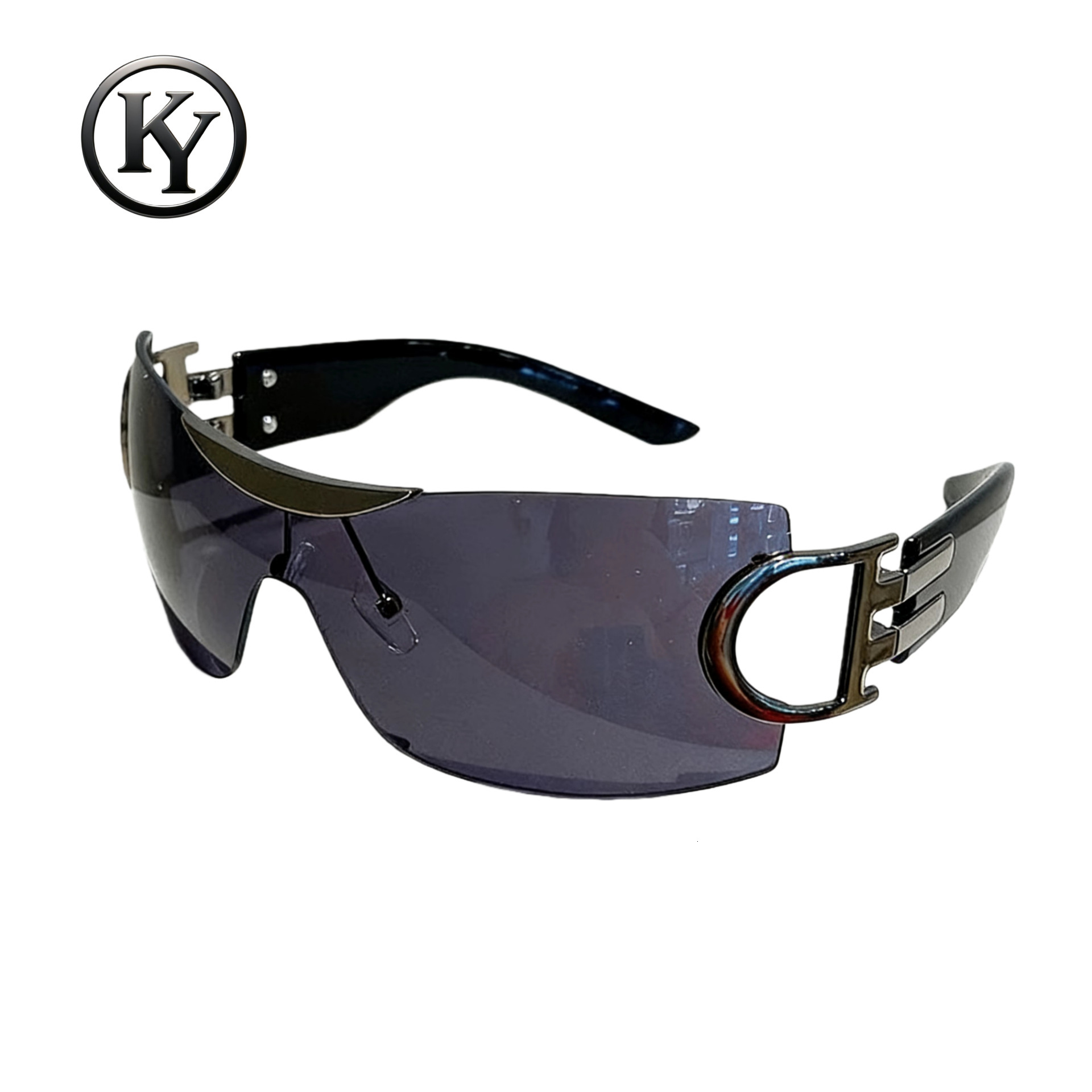 New Frameless Designer Sunglasses With Futuristic Technology Outdoor Fashion Sports Glasses Personalized Luxury Fashion Beach Sunglasses Wholesale
