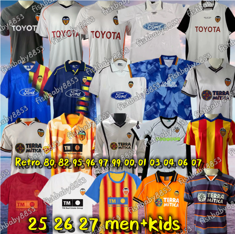 25 26 Valencia soccer jersey HUGO DURO G. camisetas de futbol A.ALMEIDA Gaya PEPELU 80 82 99 00 01 03 04 06 09 11 football shirt 2025 CANOS JAVI GUERRA FRAN PEREZ mens kids kit