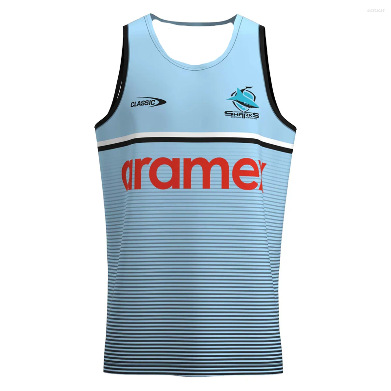 Men's Shorts NSW Blues State Of Origin Training Singlet - Mens Vest Summer Waistcoat T Shirt Top Colthing
