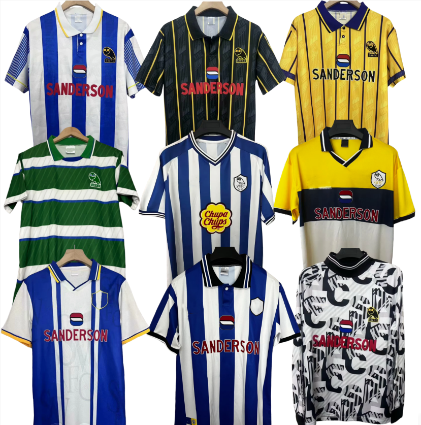 25 26 27 Sheffield Wednesday soccer jerseys 2025 26 Will Vaulks Callum Paterson Michael Smith Tyreeq Bakinson Mallik Wilks football shirts 93 94 95 retro jersey