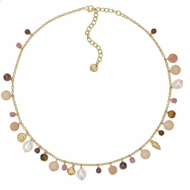 Geometric Round Dots White CZ Blue Turquoises Fashion Jewelry Charm Drop Women Choker Necklace 251023