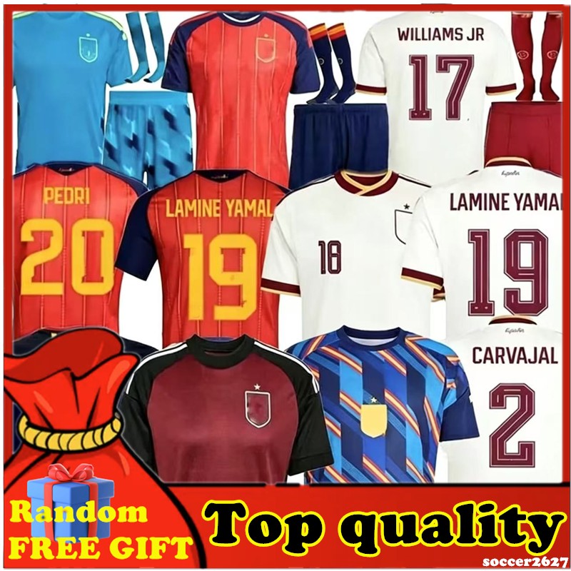 2026 Camiseta spain LAMINE YAMAL soccer jerseys 2026 2027 Home Away Espagne Player Fans Football Shirt Men kids kit SpAiNs Hommes RODRIGO 16-4XL