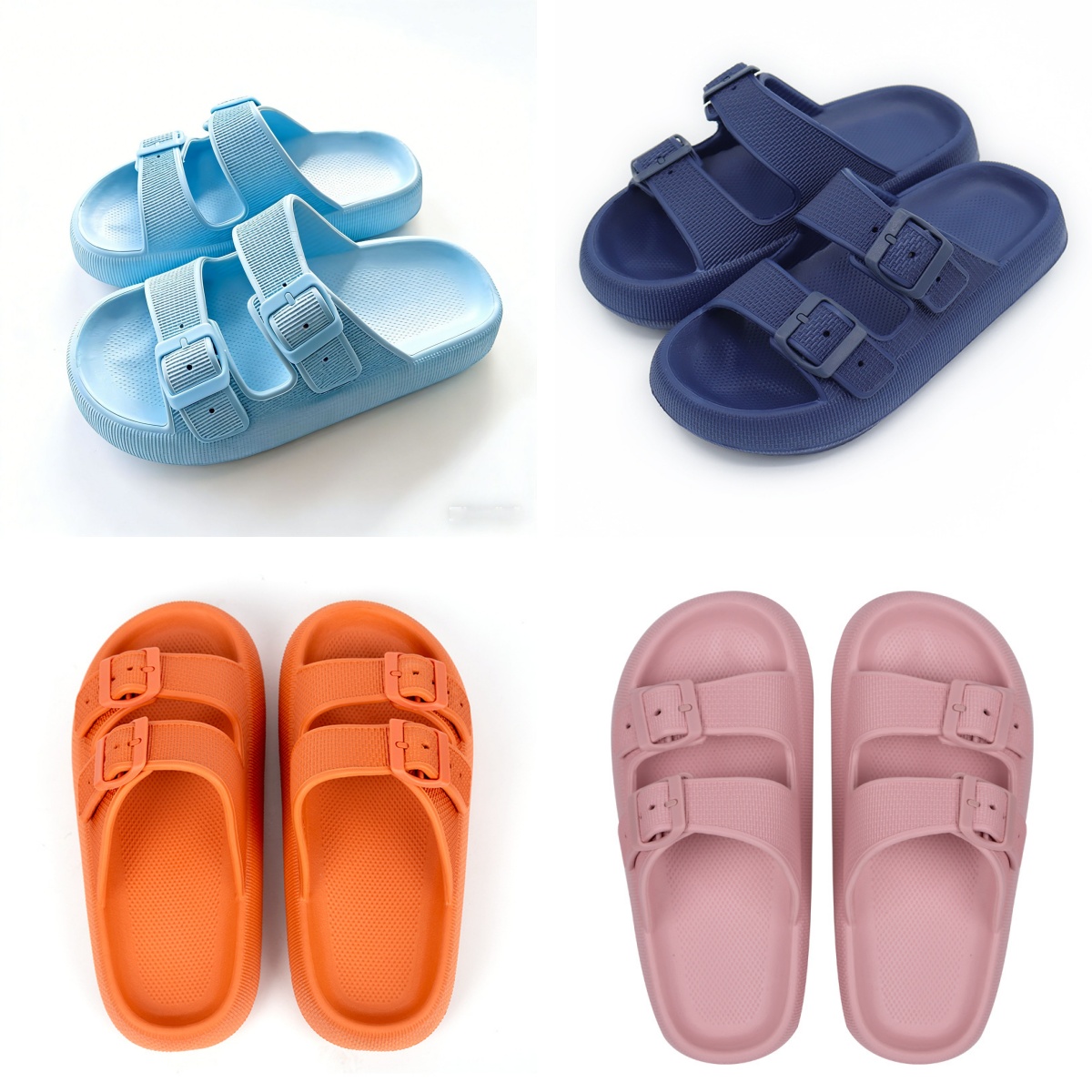 2026 Fashion Women Men Designer Sandals Slippers Slides Luxury Lady Gentlemen Colorful Canvas Letter Anatomic Leather slide style Model Slippers