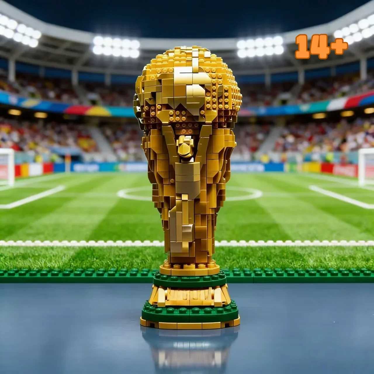 Unique 43020 2842pcs Family Fun Football Champion Building Set Collectible Model Kids Christmas ParTY Holiday GiftsT260414