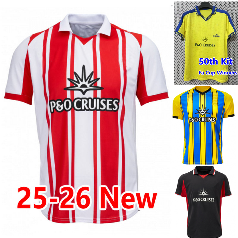 25 26 ARIBO Soccer Jerseys STEWART ARMSTRONG 2025 2026 home away AZAZ EDOZIE DOWNES DOWNS FRASER SouTHAmTonS FC 50th ARCHER Mfootball shirts MEN kids set uniforms