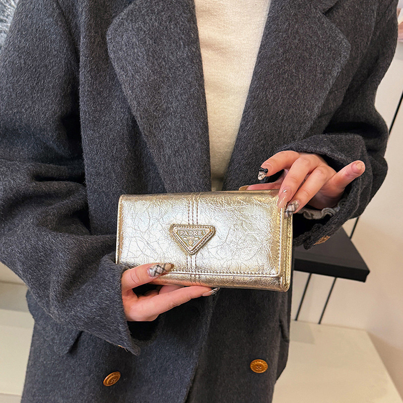 2026 Spring Wallet Evening Clutch This Year's Trend Korean Style Coin Purse Small Square Fashionable Women's Bag