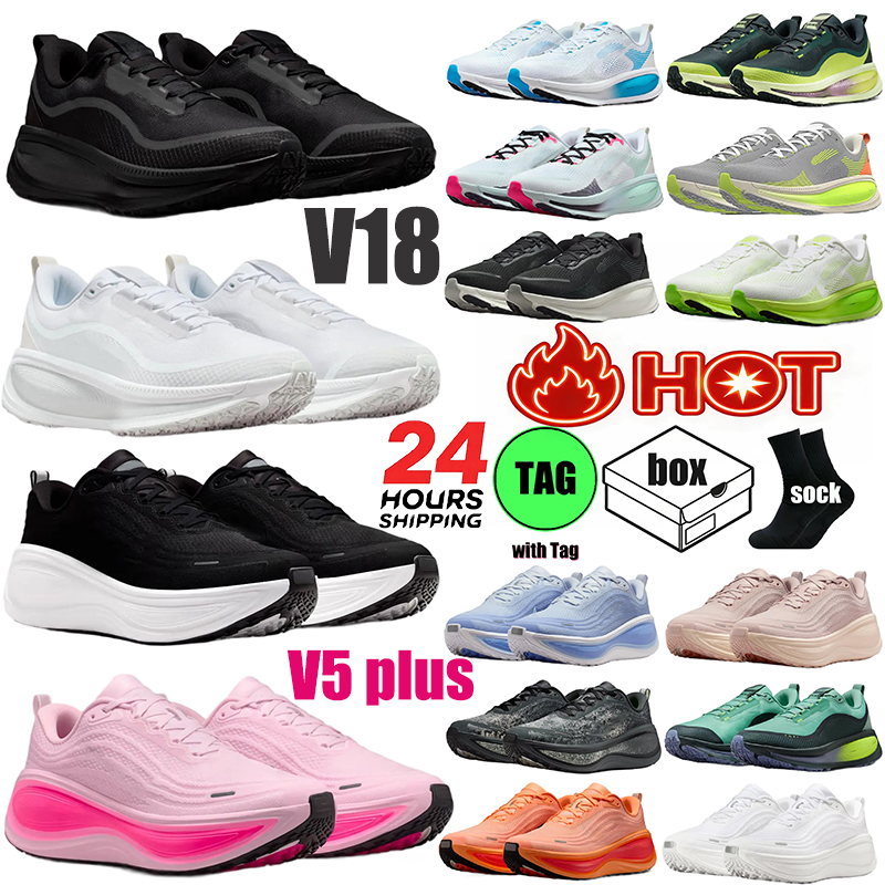 vomero 18 plus v18 Designer Shoes Men Sneakers Women Anthracite Grey cream red pink Triple Black White Outdoor Sports Trainers 5-11