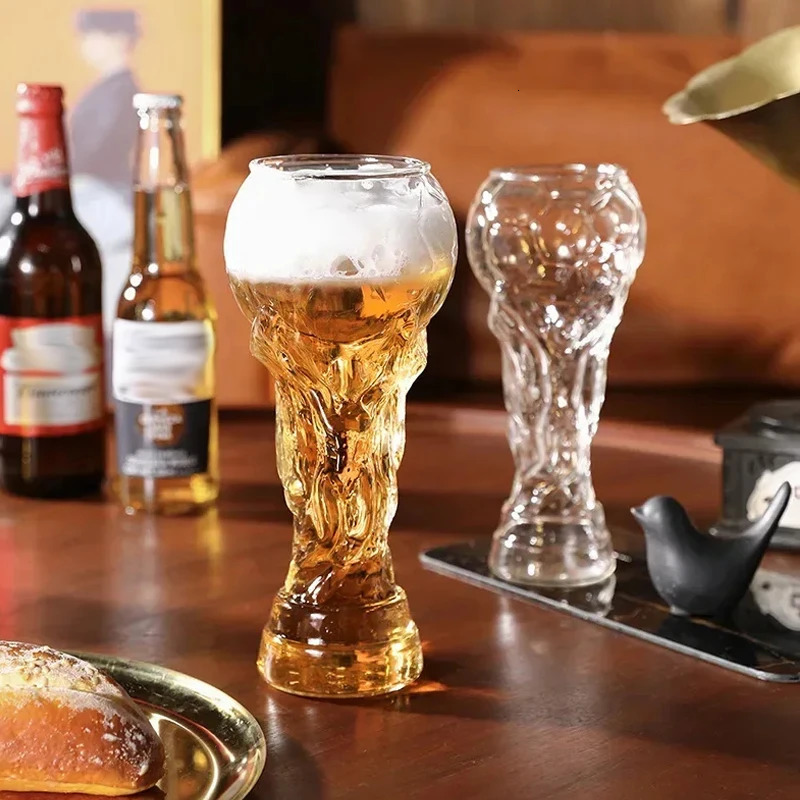 Football Tournament Trophy Glass Beer Cup Suitable For Watching Celebrating Games Decorating Bars Restaurants Party Gifts 260413
