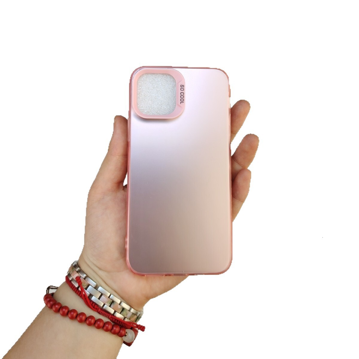 Factory-supplied colorful two-in-one acrylic electroplated hard back soft edge silver case material for Apple 17 mobile phones