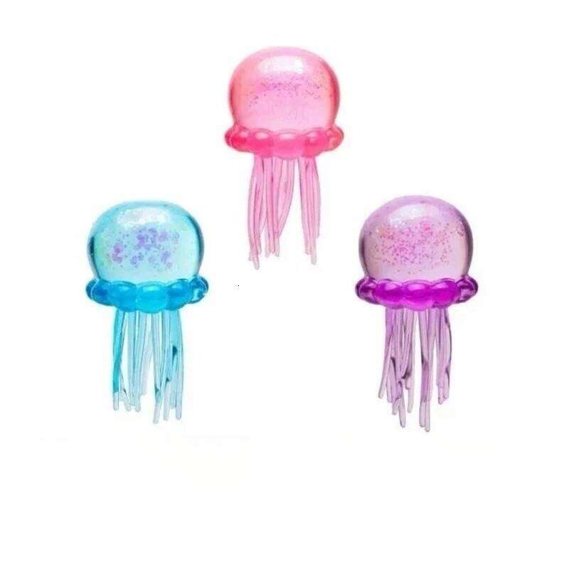 New Octopus Squishy Needoh Realistic Jellyfish Ball Beach Water Play Outdoor Squeeze Fidget Toy for Stress Relief