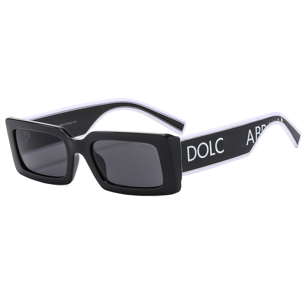 Free shipping crafted 2026 luxury Sunglasses Fashion Stylish Wide Frame Sunglasses Face Slimming