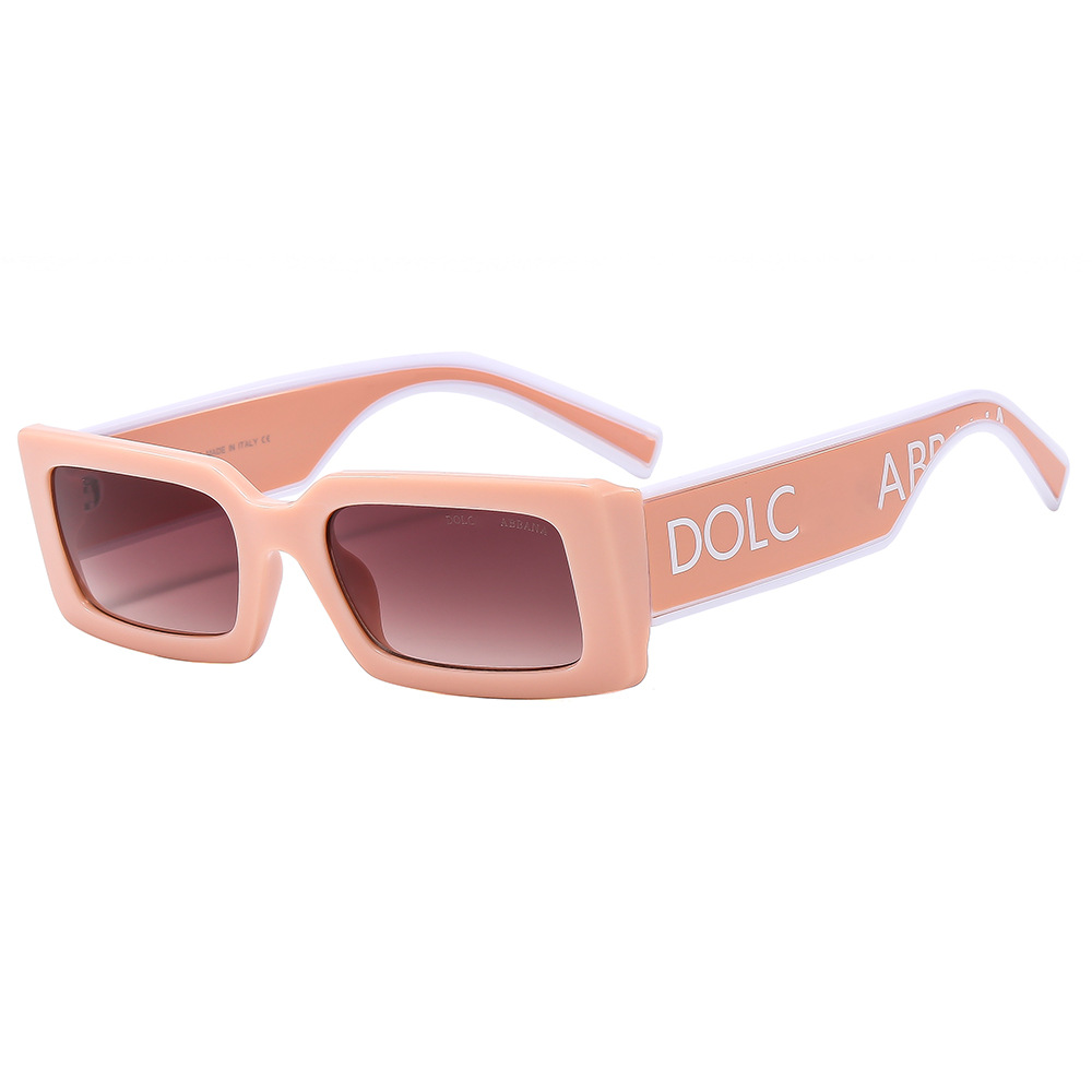 Free shipping crafted 2026 luxury Sunglasses Fashion Stylish Wide Frame Sunglasses Face Slimming