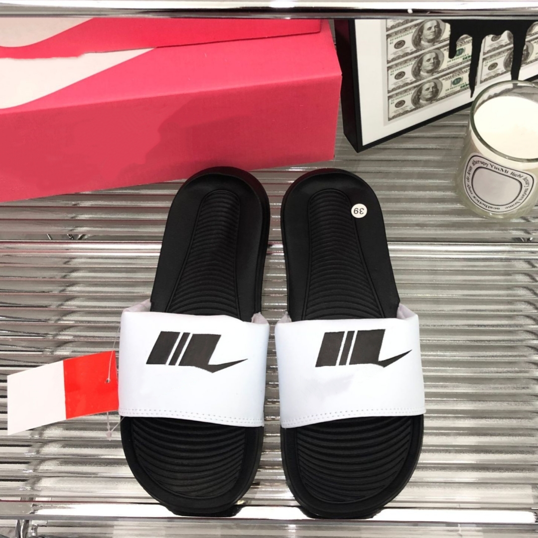 Victori One Benassi jdi mismatch Hydro Print Slide Slippers Womens Mens Slides Slippers Black White Game Royal Red Pink Blue Brown 0kOo#