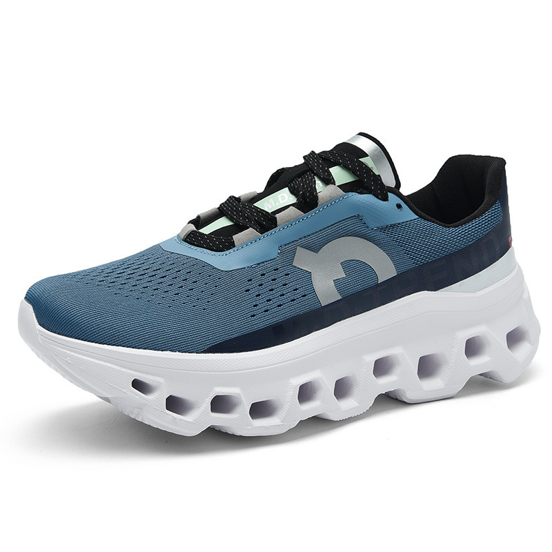 Free shipping Men comfortable and trendy soft soled sports and leisure shoes men thick soled height increasing Educational Durable white