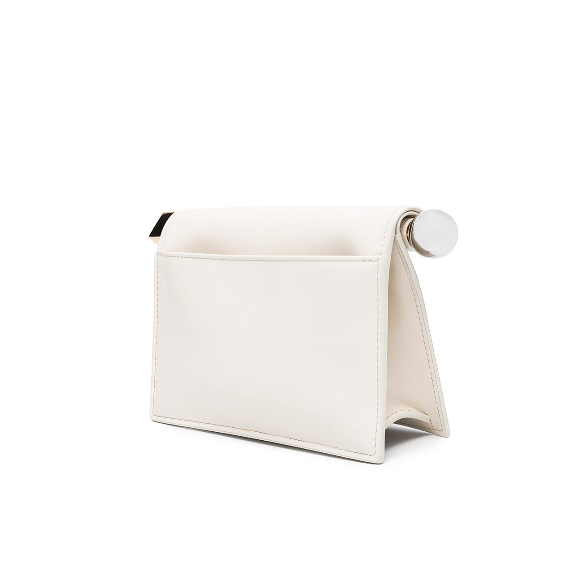 New trendy rolled-edge chain bag, versatile foldable clutch for shoulder or crossbody wear, light luxury with a high-end feel, evening bag