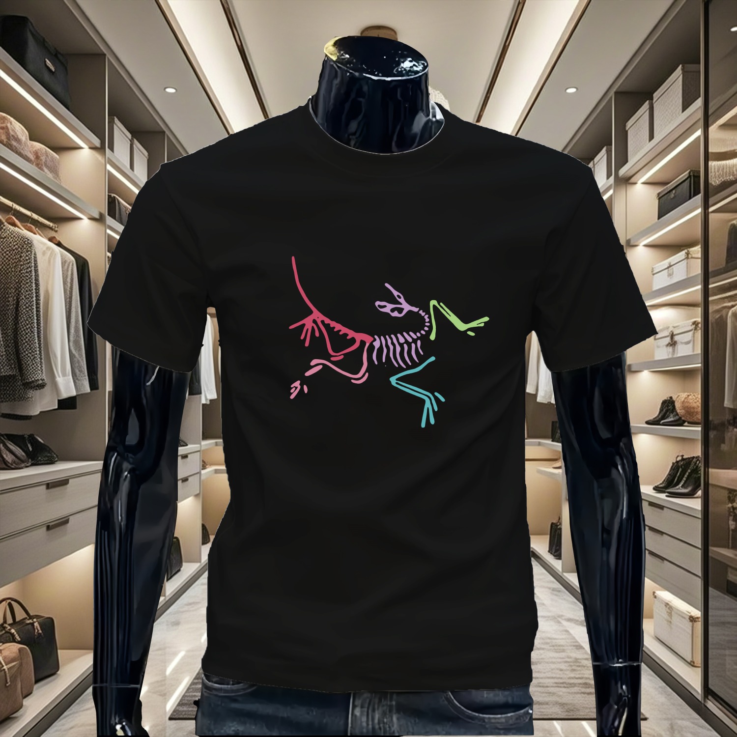 hot Free shipping luxury Men's T-Shirts Fashionable men's solid color short sleeved summer interior and exterior T-shirt