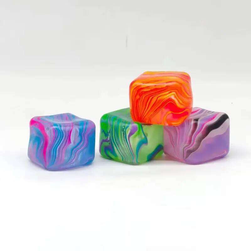 Needoh Snowflake Ice Cube Malt Sugar Squishy Blind Box Stress Relief Slow Rebound Anti-Anxiety Squeeze Toy Puzzle Hands-On Toys