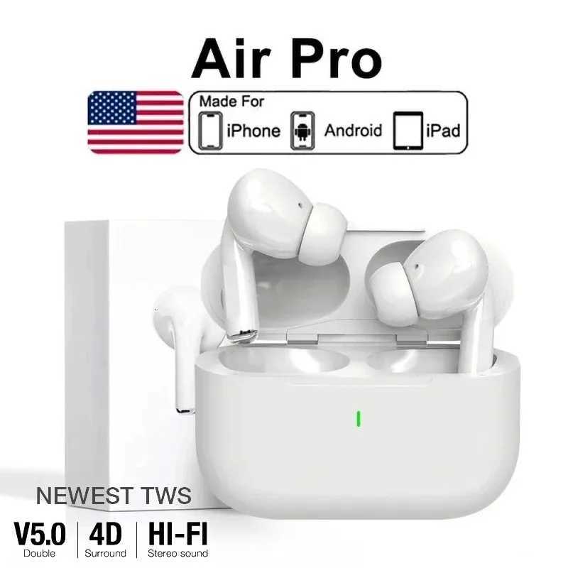 Air Pro 5 TWS Max Wireless Earphones In Ear Earbuds Sport Noise Cancelling Headset For iPhone Headphone outdoor H260414