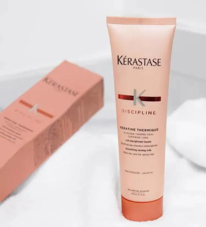 150ml KERASTASE Hair Thermal Insulation Protective Milk Conditioner 5.07oz Nutritive Discipline Curl Manifesto Resistance Isolation Damage Repair