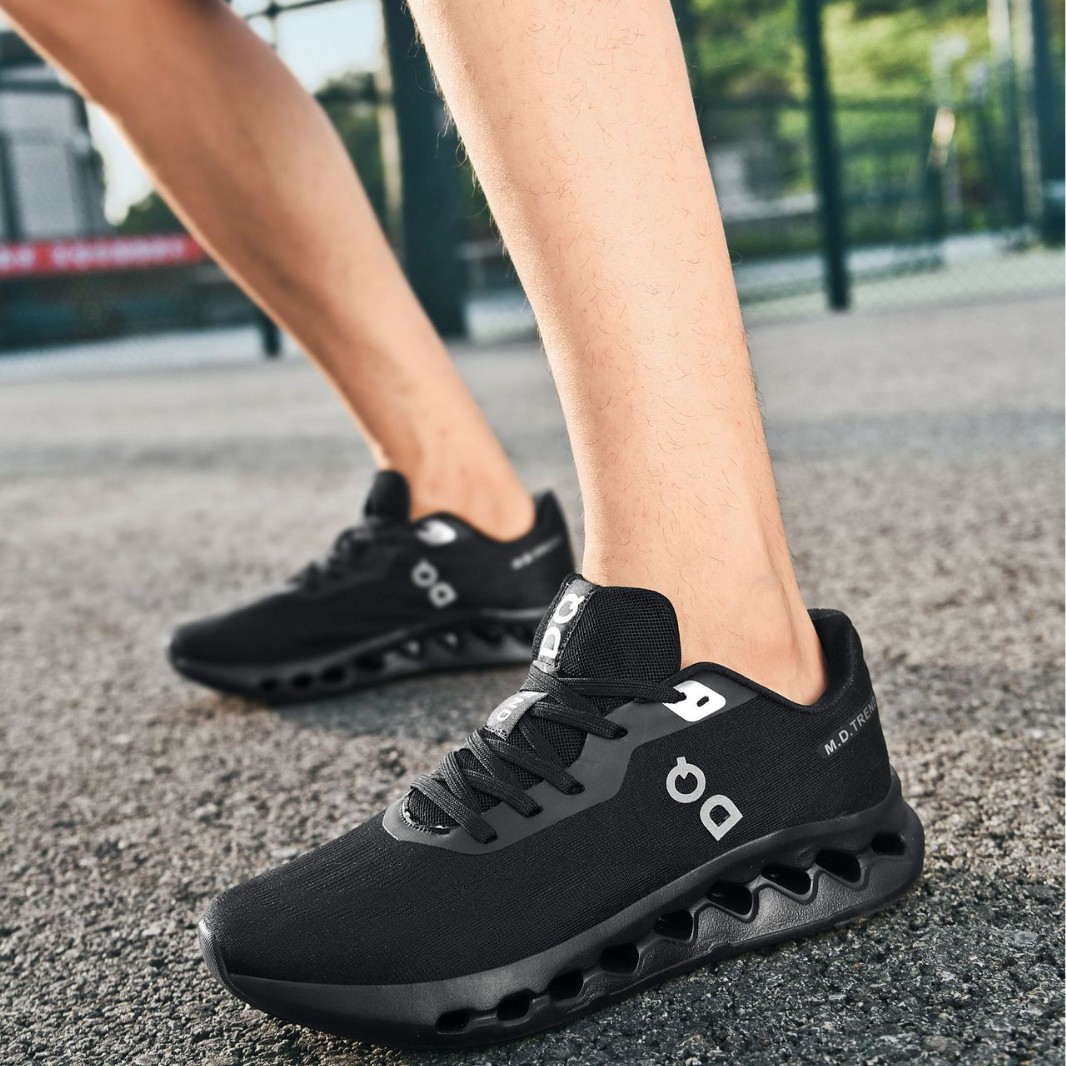 Free shipping Men comfortable and trendy soft soled sports and leisure shoes men thick soled height increasing Educational Excellence