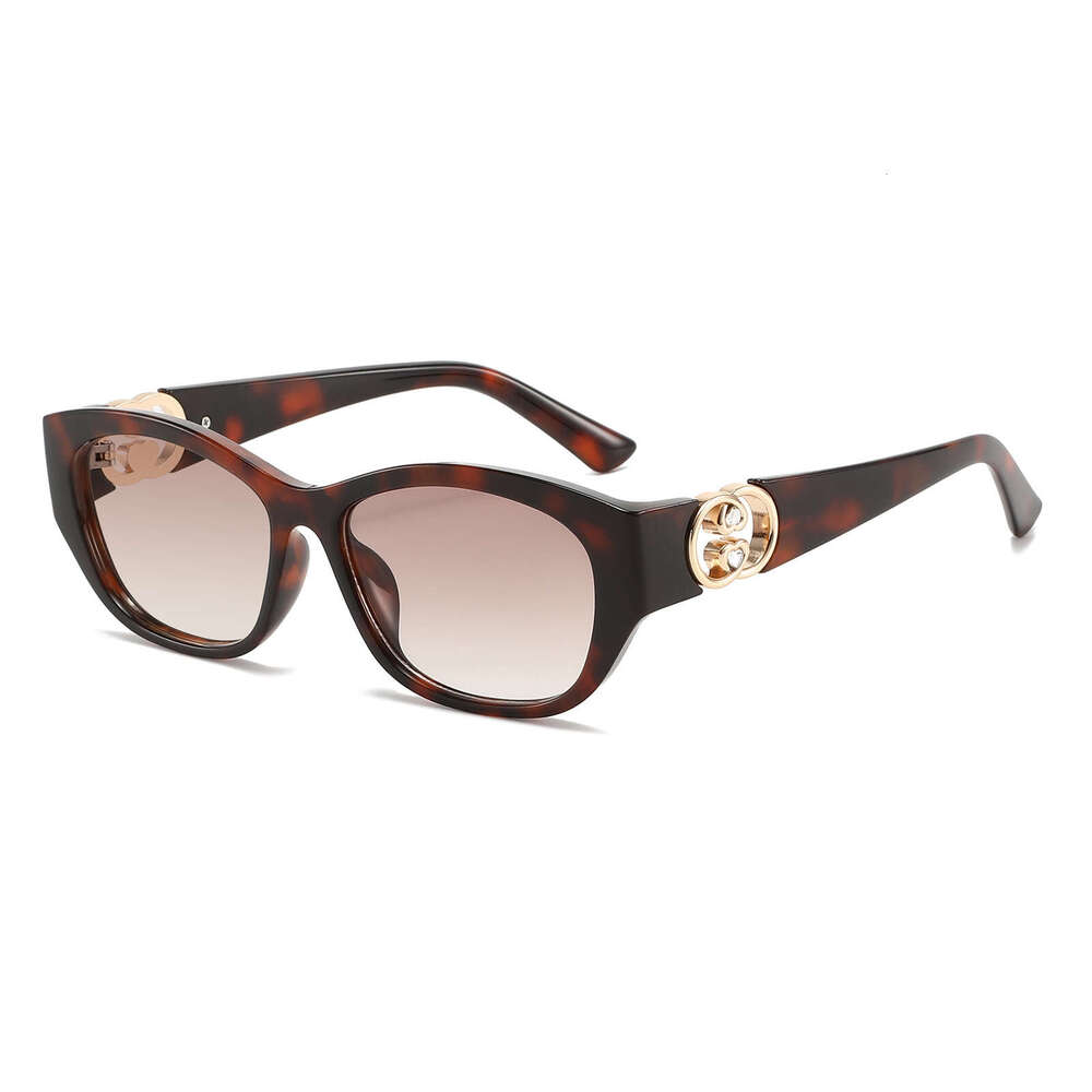 Sunglasses New Non-Mainstream Retro Cat-Eye For Men, Cross-Border Street UV Protection Glasses, Metal Outdoor Women's Sunglasses
