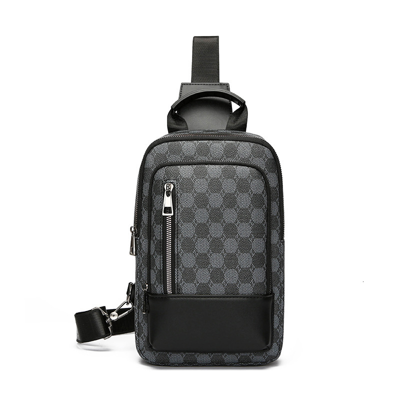 Style New Men's 2026 Multifunctional Chest Crossbody Single Shoulder Bag Casual Student Trendy Brand Small