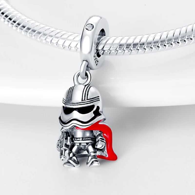 Bracelet Charms Beads 925 Sterling Silver Shadow Warrior Hot Series Wens Bracelets Pendant DIY Jewelry Gifts X260414