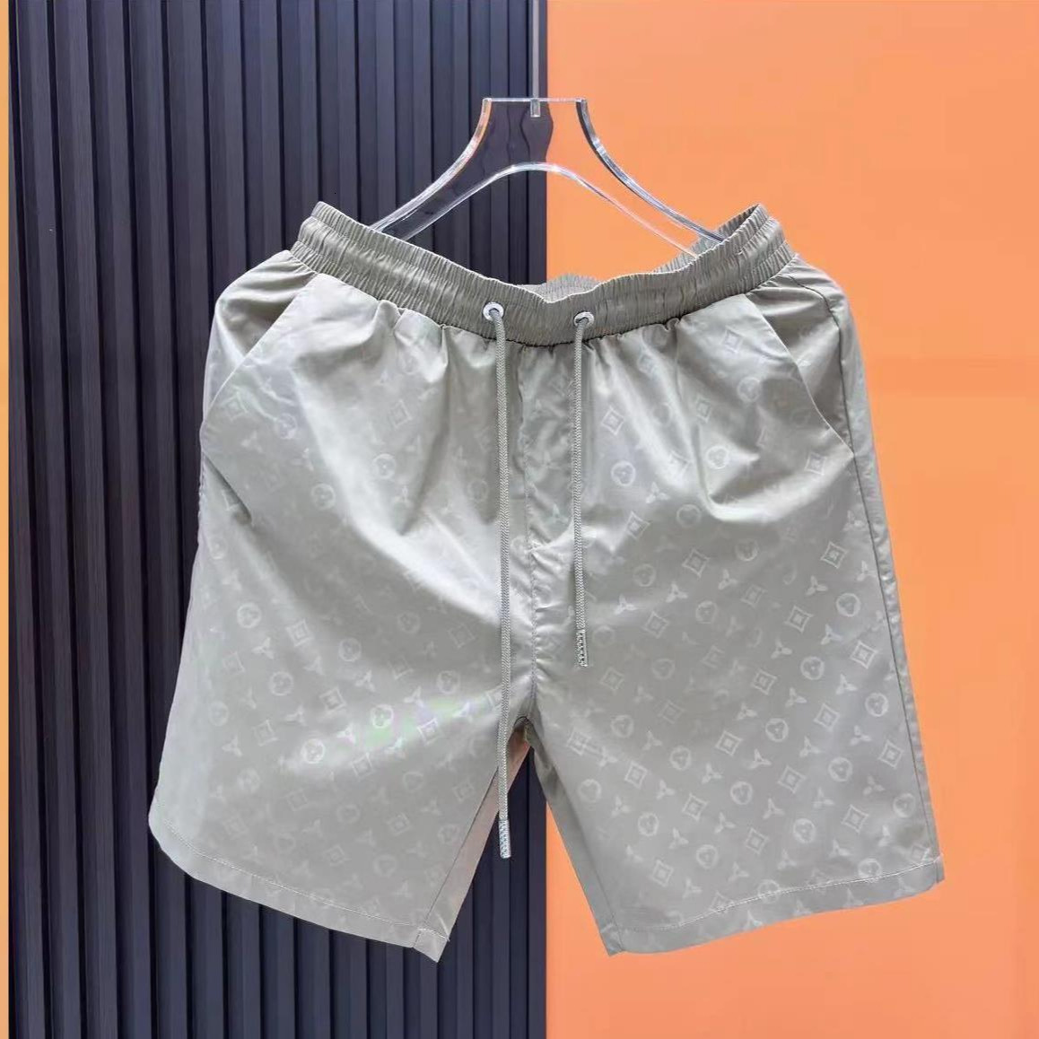 Designer Pants - Summer New Style Men's Quick-drying Ice Silk Printed Shorts - Luxurious Casual Pants - Outdoor Sports Pants - Beach Pants