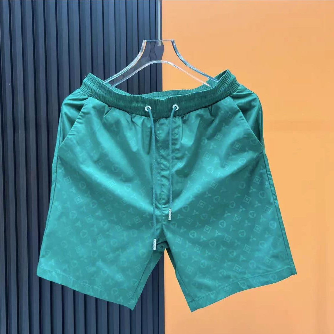 Designer Pants - Summer New Style Men's Quick-drying Ice Silk Printed Shorts - Luxurious Casual Pants - Outdoor Sports Pants - Beach Pants