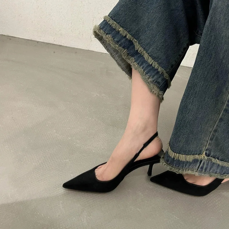 Womens Sexy Red High Heels Summer Strappy Sandals Comfortable Pointed Toe Women Fashion Stiletto Shoes 260415