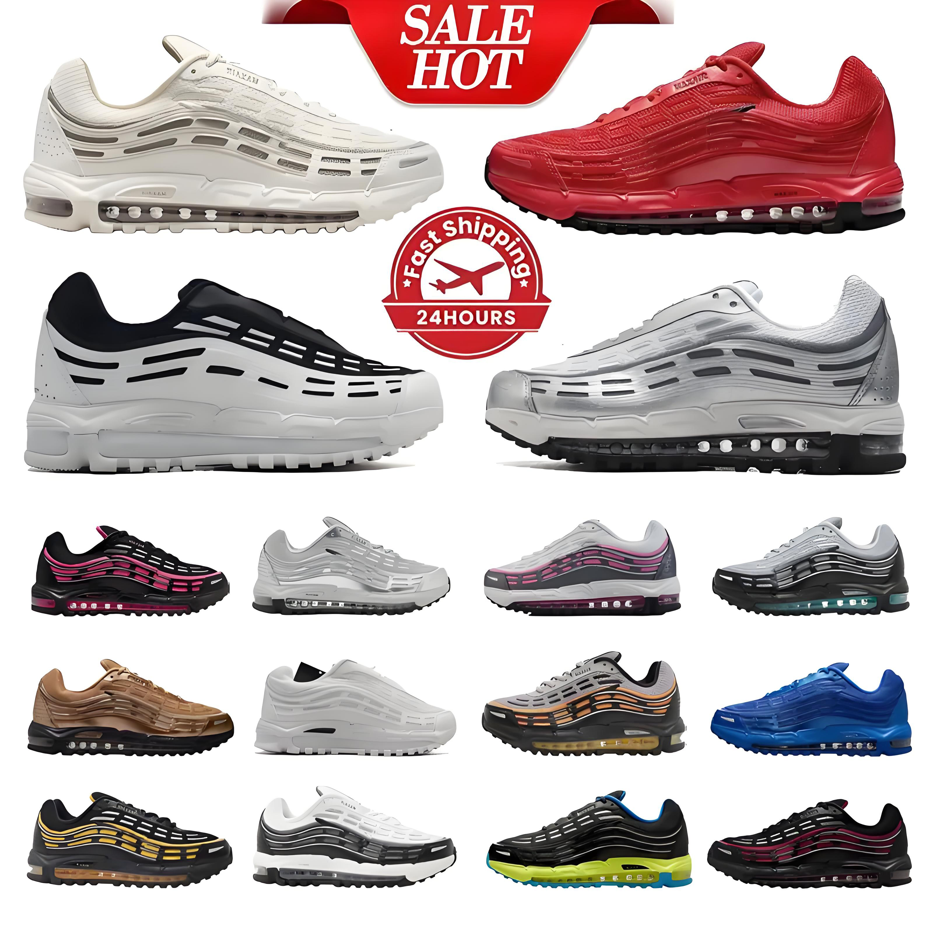 Designer TL 2.5 Running Shoes Mens Women 97 Triple Black White Brown Pink Obsidian 98s Run Sneakers Footscape Wovens Rainbow Men outdoor Trainers Sports Chaussures