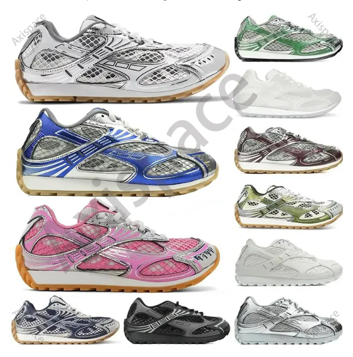 Designer for men women trainers outdoor sneakers daily outfit running shoes leather mesh Triple Black White Grey Blue Pink Green mens size 36-45