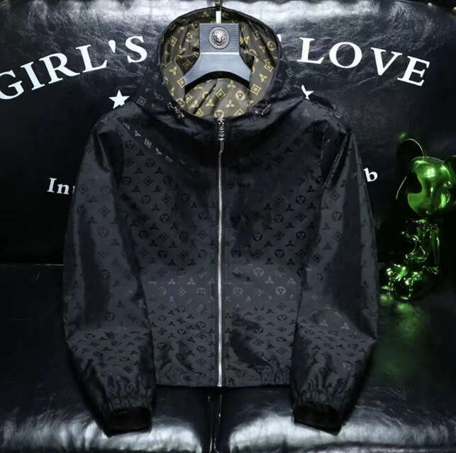2026 Autumn New Hooded Printed European Version Jacket Top Stylish Cardigan Casual Fashion Slim Fit Coat