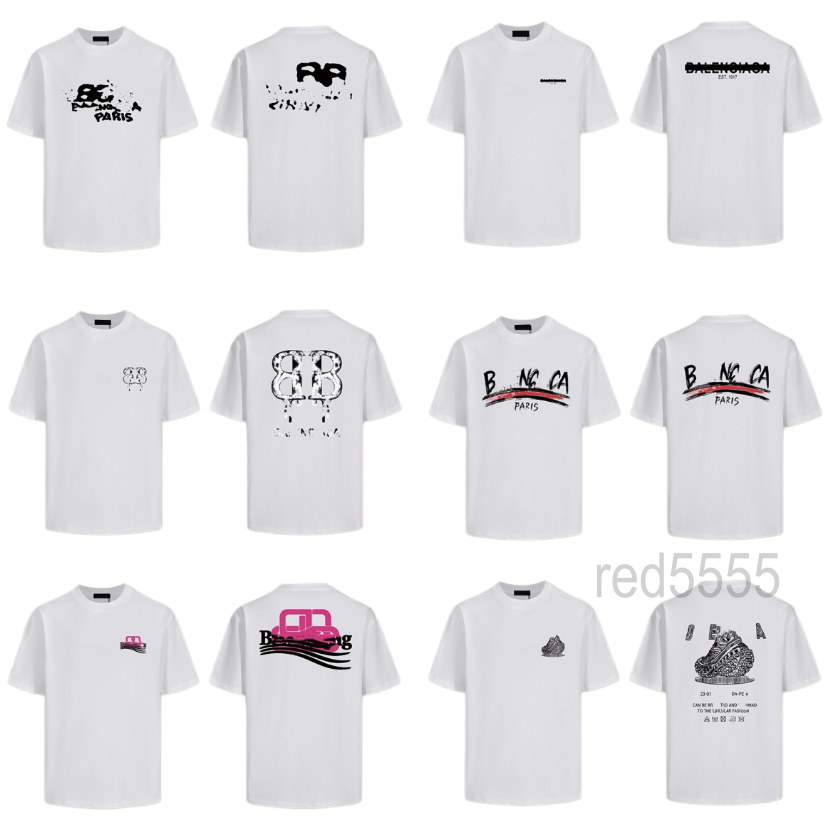 Designer Bal shirt Women Men T-Shirts Luxury Letter-print Paris Tee clothes Summer Soft comfortable breathable short sleeve Premium Graphic shirts