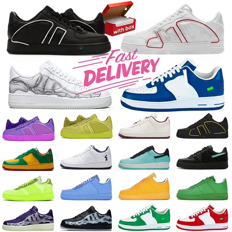 Designer Shoes One af1s 2026 Casual Running Sneakers Classic 1 Triple White Black Red Wheat Panda Utility Starstruck White Ice Outdoor Sports Runners 1s Mens Womens