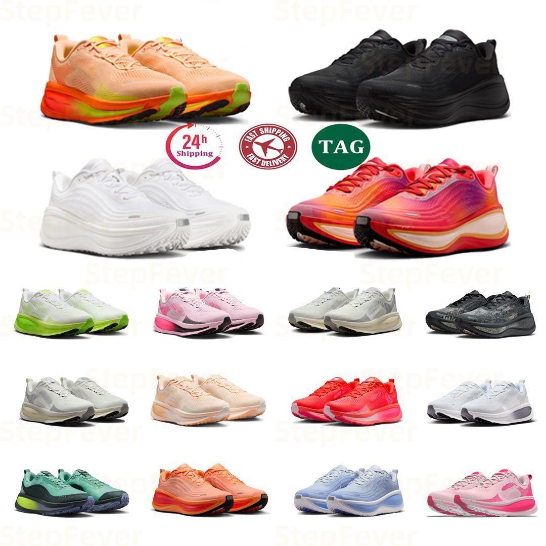 2026 Designer Men Women Sneakers Vomero 18 Plus Anthracite Shadow Grey Cream Pink Triple Black White Outdoor Sports Trainers Running Shoes
