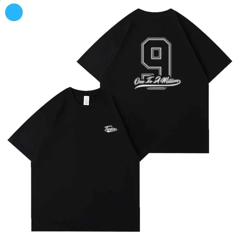 2025 TWICE T-shirt Mens and Womens Fashion Nude T-shirt Womens Leisure Sports Unisexes Large Street Y2K Vintage T Shirt 260413