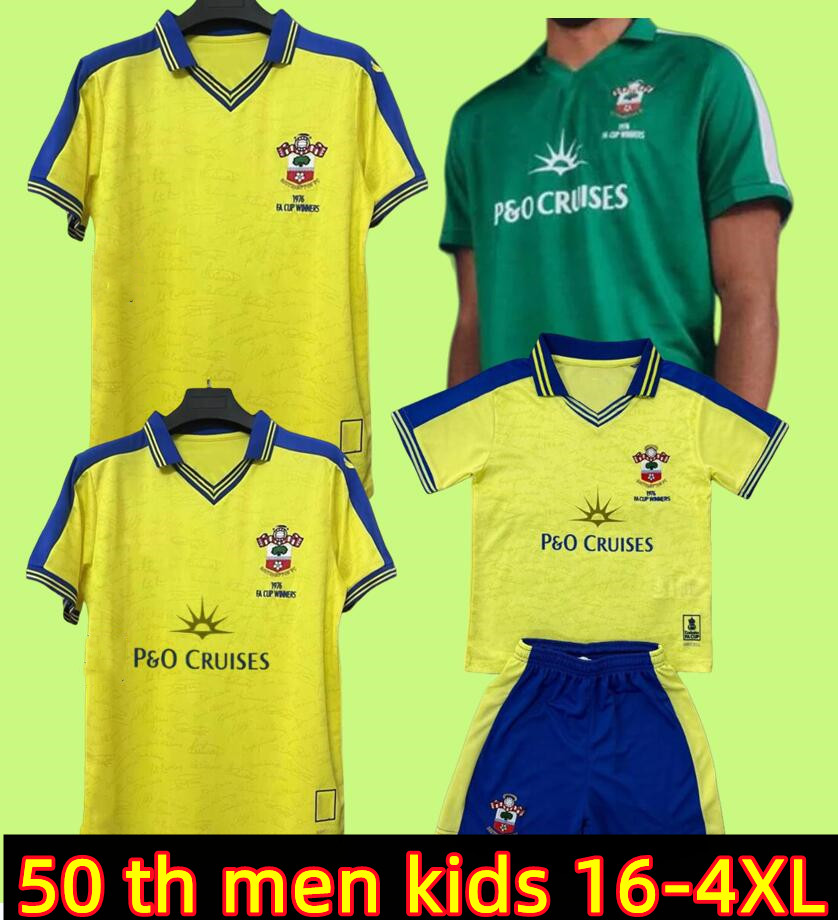 3XL 4XL Southampton 25 26 Special Southampton 2026 50-Year FA Cup Champions Anniversary Kit men kids kit SAINTS 1992 15 16 retro Southampton fc vintage Football shirts