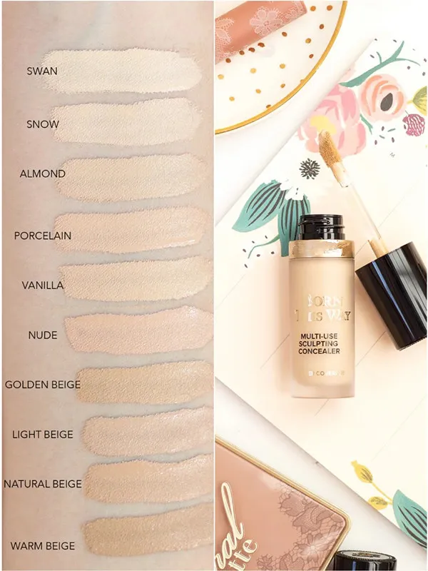 Face Concealer Born This Way SUPER COVERAGE MULTI USE SCULPTING CONCEALER 13.5ml Face Makeup Base Foundation Liquid Cosmetics 9 colors Vanilla Warm Sa