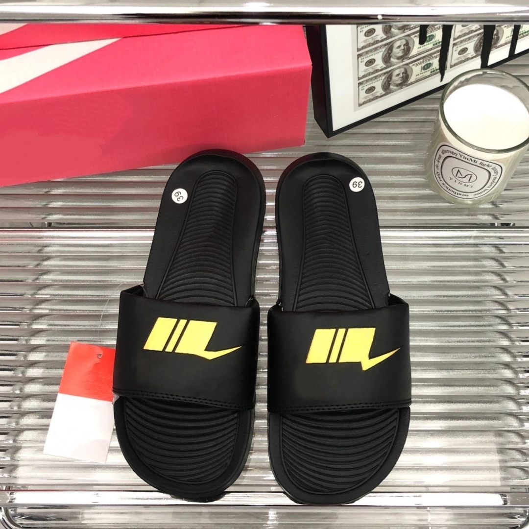 Victori One Benassi jdi mismatch Hydro Print Slide Slippers Womens Mens Slides Slippers Black White Game Royal Red Pink Blue Brown 0kOo#